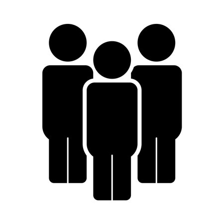 people icon vector template illustration designのイラスト素材