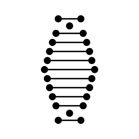 molecule icon vector template illustration logo designのイラスト素材