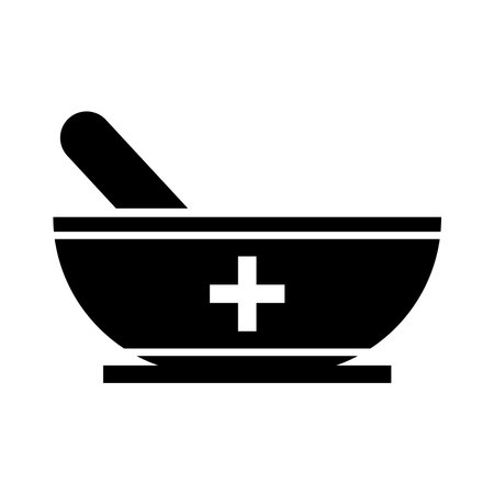medicine mash icon vector template illustration logo designのイラスト素材