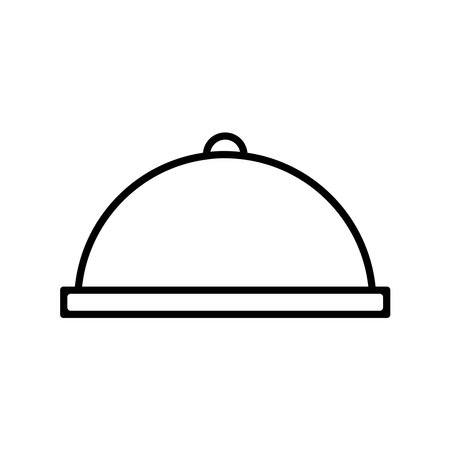 serving plate icon vector template illustration logo designのイラスト素材