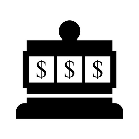 gambling icon vector template illustration logo designのイラスト素材