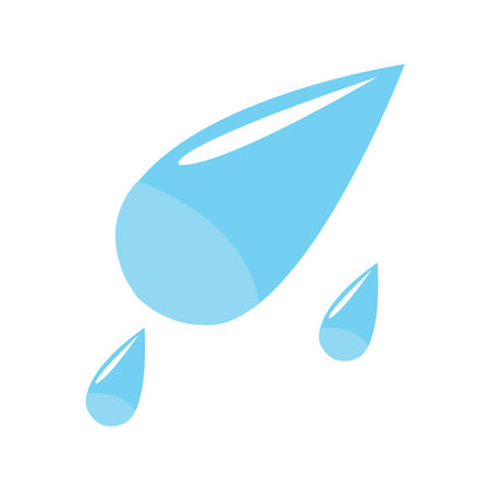 water drop icon vector template illustration logo designのイラスト素材