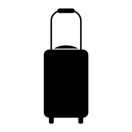 suitcase icon vector template illustration logo designのイラスト素材