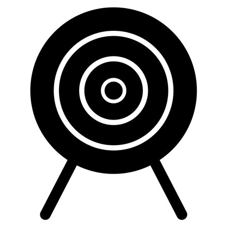 target icon vector template illustration logo designのイラスト素材