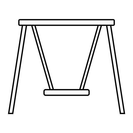 swing icon vector template illustration logo designのイラスト素材