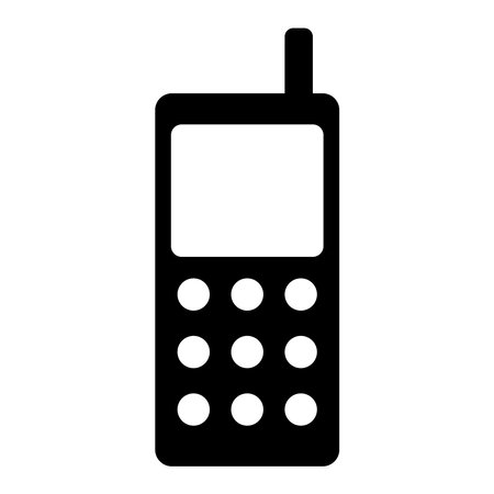 phone icon vector template illustration logo designのイラスト素材