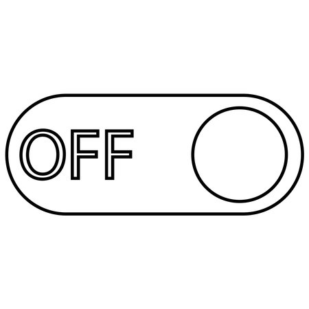 on button icon vector template illustration logo design