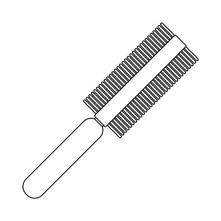 comb icon vector template illustration logo designのイラスト素材