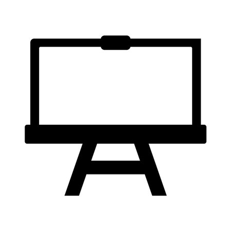 blackboard icon vector template illustration logo designのイラスト素材