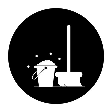 floor cleaner icon vector template illustration logo designのイラスト素材