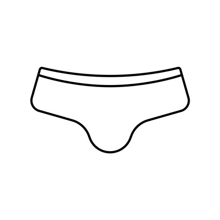 underwear icon vector template illustration logo designのイラスト素材
