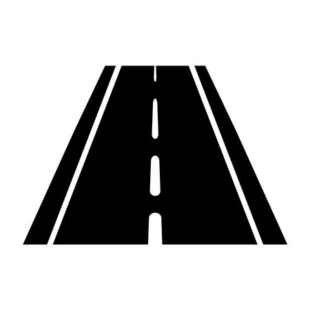 road icon vector template illustration logo designのイラスト素材