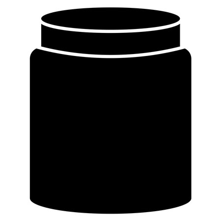 jar icon vector template illustration logo designのイラスト素材