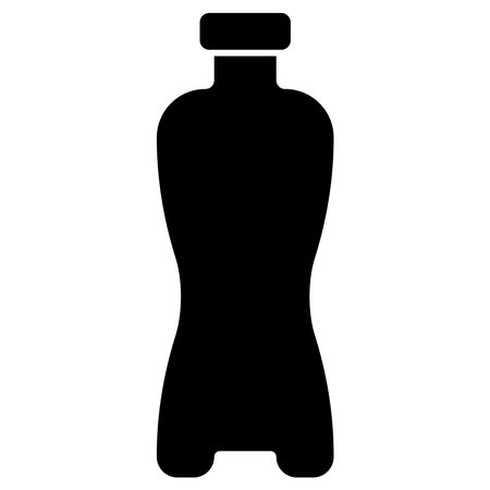 bottle icon vector template illustration logo designのイラスト素材