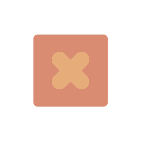 wound icon vector template illustration logo design