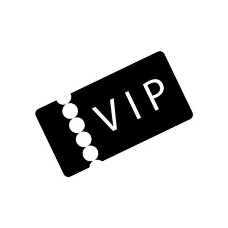 vip icon vector template illustration logo designのイラスト素材