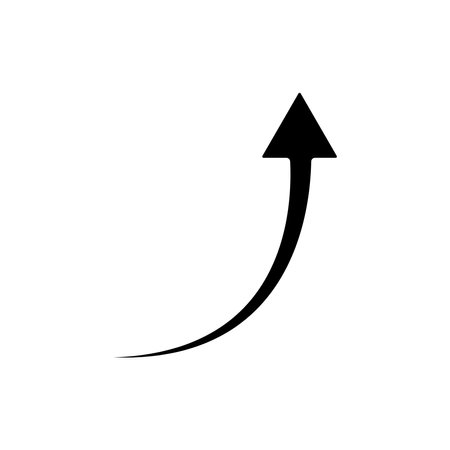 arrow icon vector template illustration logo designのイラスト素材