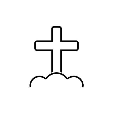 halloween icon vector template illustration logo designのイラスト素材