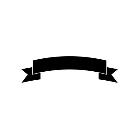 ribbon icon vector template illustration logo designのイラスト素材