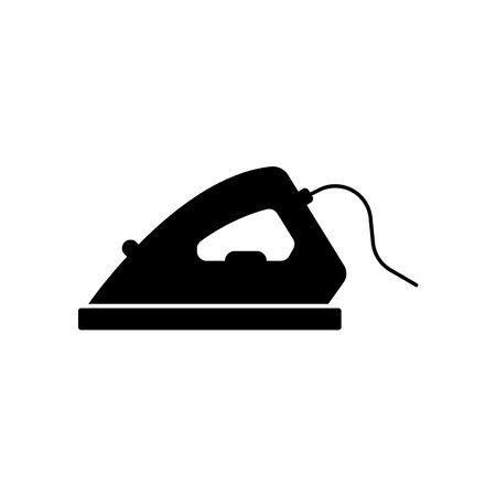 iron icon vector template illustration logo designのイラスト素材