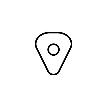 guitar mediator icon vector template illustration logo designのイラスト素材