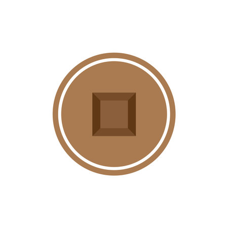 chocolate icon vector template illustration logo designのイラスト素材