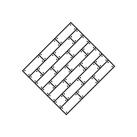 floor icon vector template illustration logo designのイラスト素材