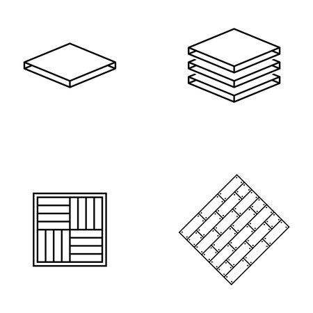 floor icon vector template illustration designのイラスト素材