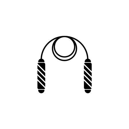 jump rope icon vector template illustration logo designのイラスト素材