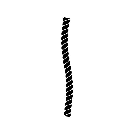 black rope icon vector template illustration logo designのイラスト素材