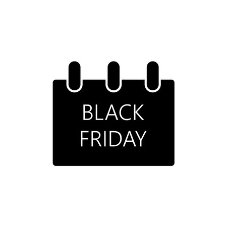 Black Friday icon vector template illustration logo designのイラスト素材