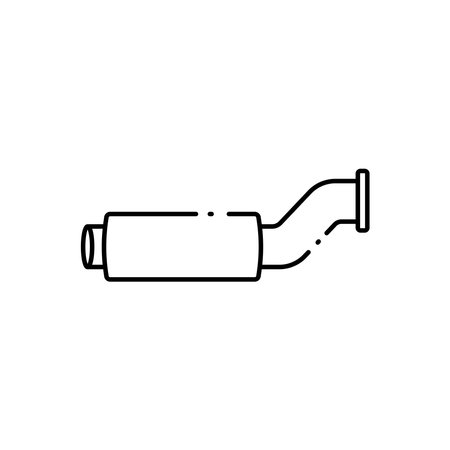 car exhaust icon vector template illustration logo designのイラスト素材
