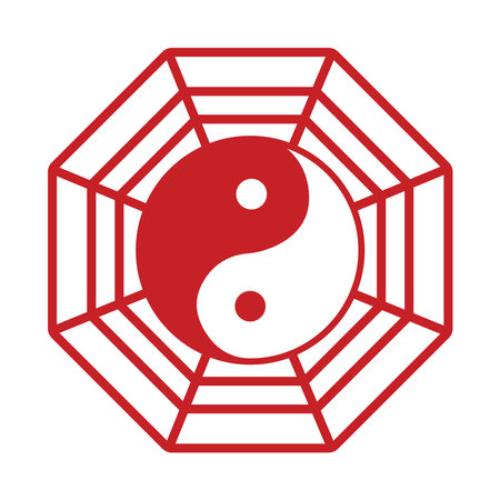 icon chinese new year vector template illustration logo designのイラスト素材