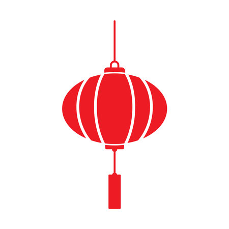 icon chinese new year vector template illustration logo designのイラスト素材