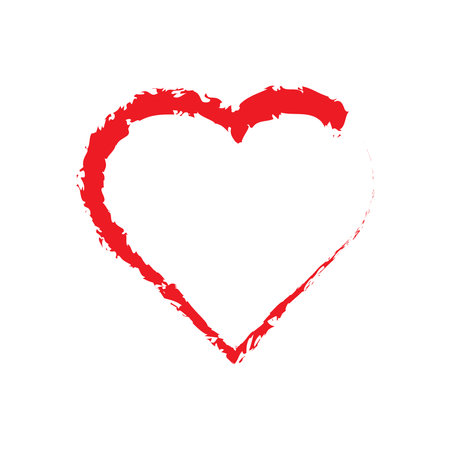 heart icon, love icon vector template illustration logo designのイラスト素材