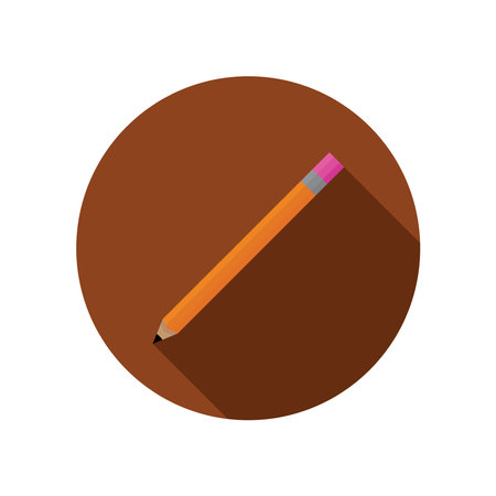 pencil icon vector template illustration logo designのイラスト素材