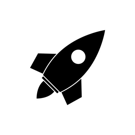 rocket icon vector template illustration logo designのイラスト素材