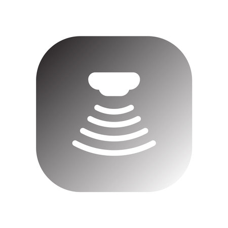 sensor icon vector template illustration logo designのイラスト素材