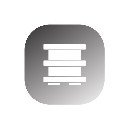 shop shelf icon vector template illustration logo design