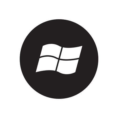 windows icon vector template illustration logo design