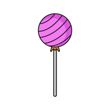 icon candy vector template illustration logo designのイラスト素材