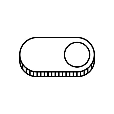 button icon vector template illustration logo designのイラスト素材