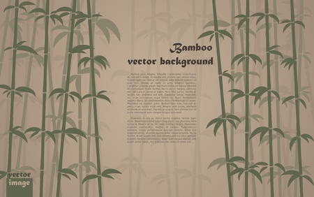  brown bamboo background のイラスト素材
