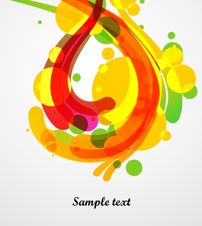 colorful splashes, abstract backgroundのイラスト素材