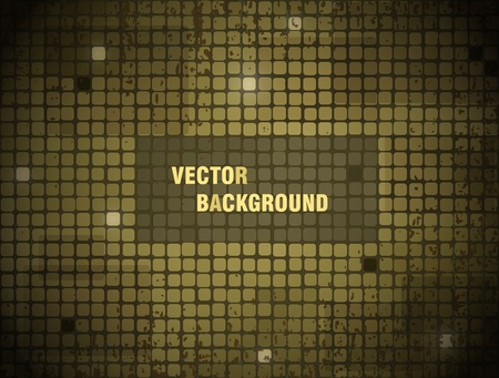 metallic squares abstract backgroundのイラスト素材