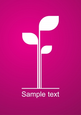 A concept of a young plantのイラスト素材