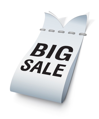 realistic clothes label with a seamのイラスト素材