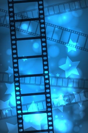 Abstract movie film backgroundのイラスト素材