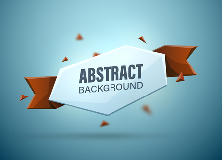Abstract Banner Templateのイラスト素材