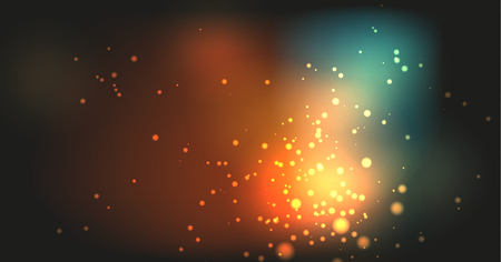 Abstract Vector  isolated on gradient presentation.のイラスト素材